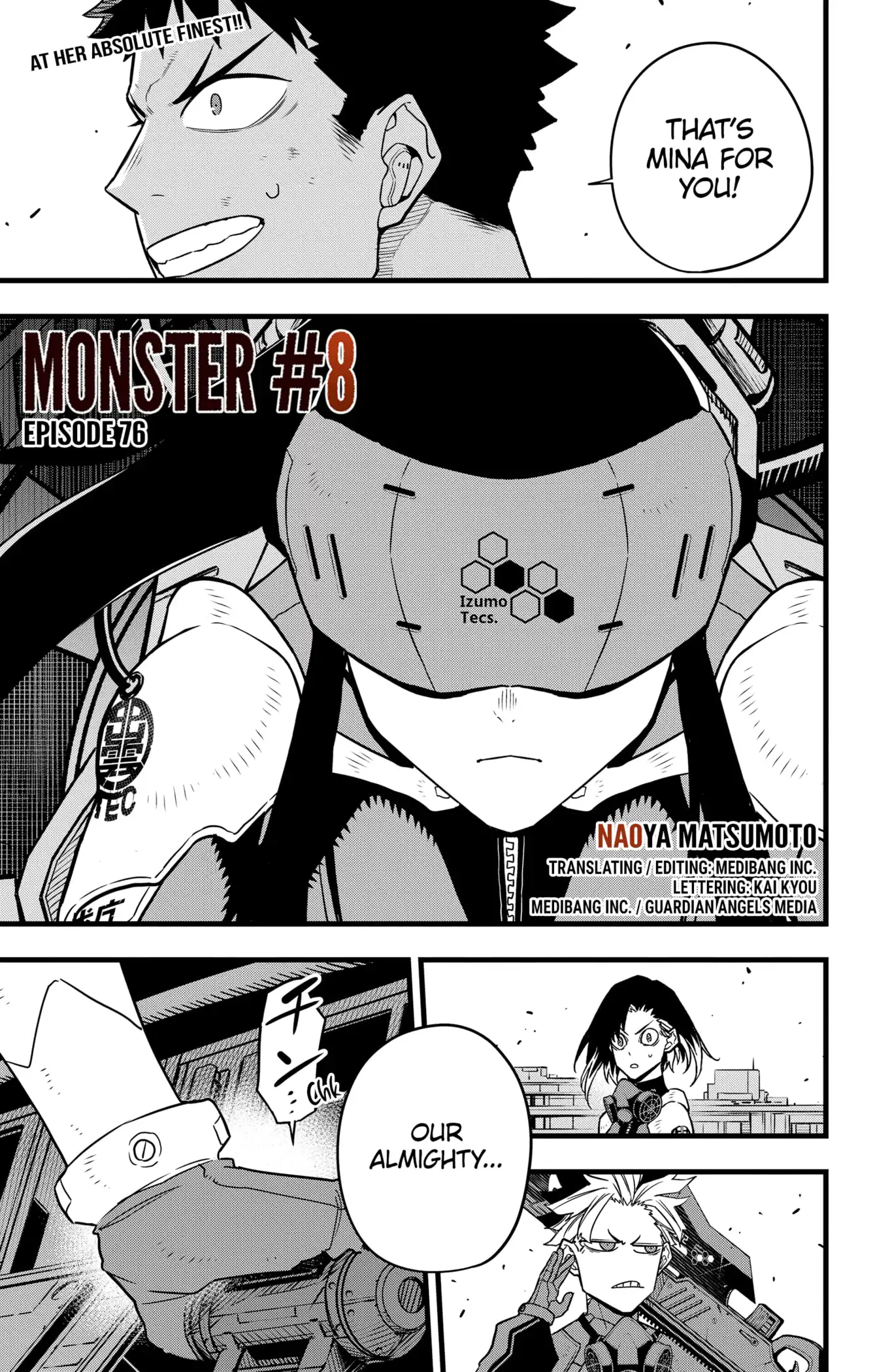 Kaiju No. 8 Chapter 76 1